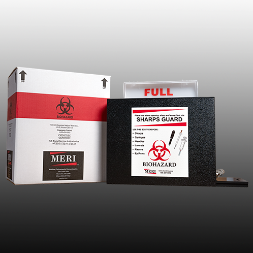5-Quart Rugged Sharps Disposal System MK #1506