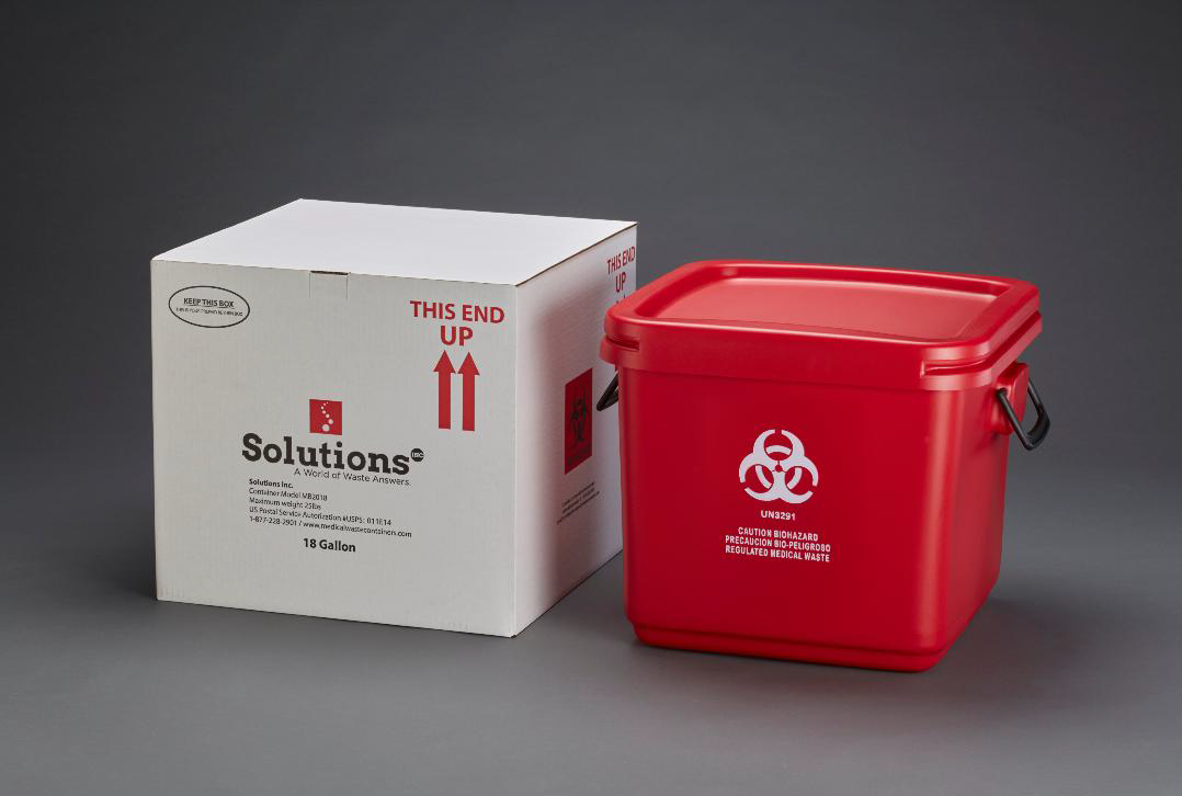 18-Gallon Biohazard Mailback Kit #1530